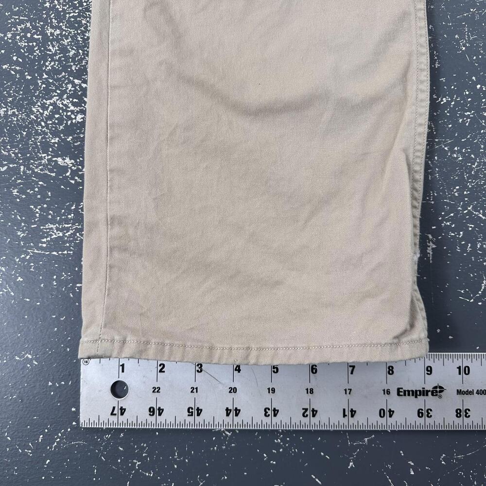 Polo Ralph Lauren Pants Mens 38x36 Tan Chino Straight Stretch Dress Casual EUC - Picture 2 of 7